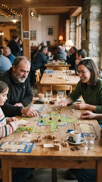 Illustration de Après-midi jeux