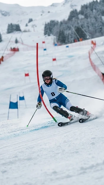 Illustration fidèle de Courses FIS féminines