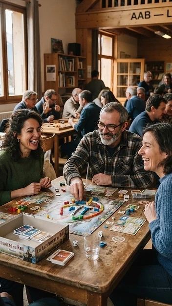 Illustration de Après-midi jeux