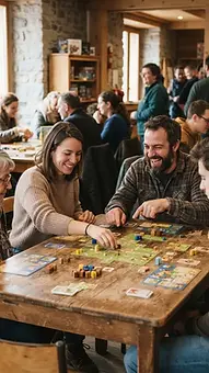 Illustration de Après-midi jeux