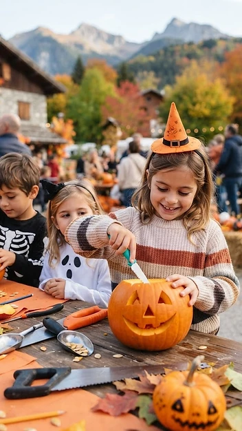 Illustration fidèle de L'Automne des Petits Monstres (Samoëns)