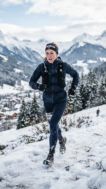 Illustration fidèle de Spartan Winter Trail (Morzine)