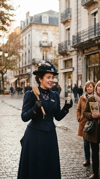 Illustration fidèle de Visite guidée : La Journée d’un Baigneur à la Belle Époque