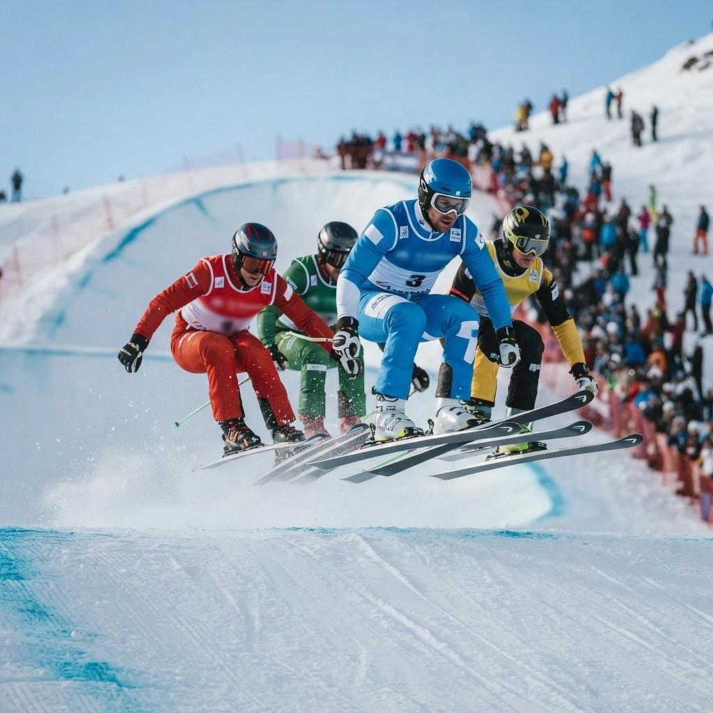 Illustration fidèle de Coupe du Monde FIS de Ski Cross – Val Thorens