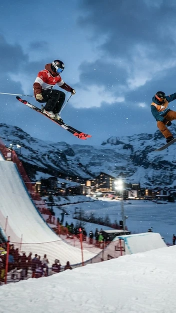 Illustration fidèle de Coupe du monde Big Air