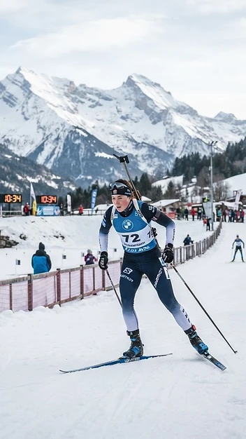 Illustration fidèle de SAMSE National Tour biathlon