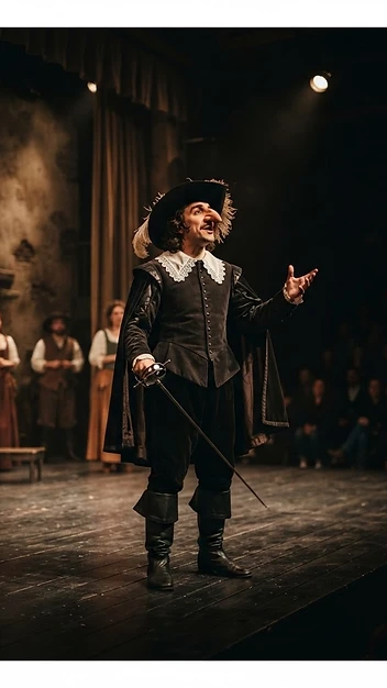 Illustration fidèle de Cyrano