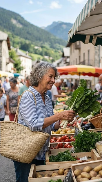 Illustration de Marché hebdomadaire de Novalaise