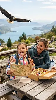 Illustration de Le Relais des Aigles – Pack enfant