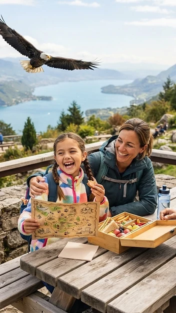 Illustration de Le Relais des Aigles – Pack enfant