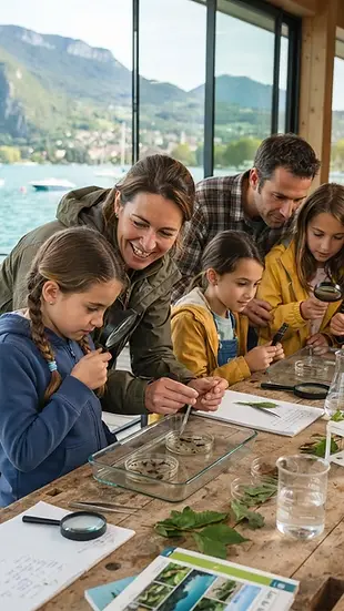 Illustration de Aqualis – Ateliers du Lac