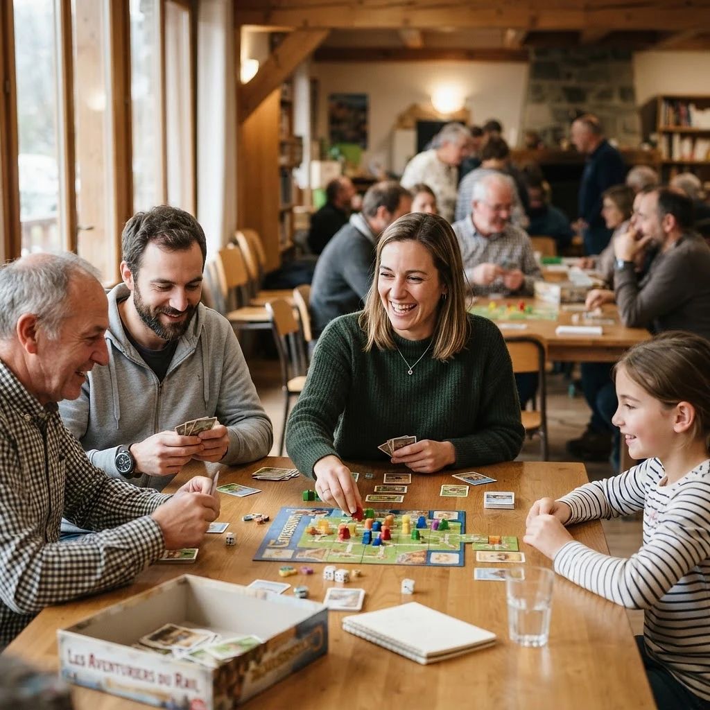 Illustration de Après-midi jeux