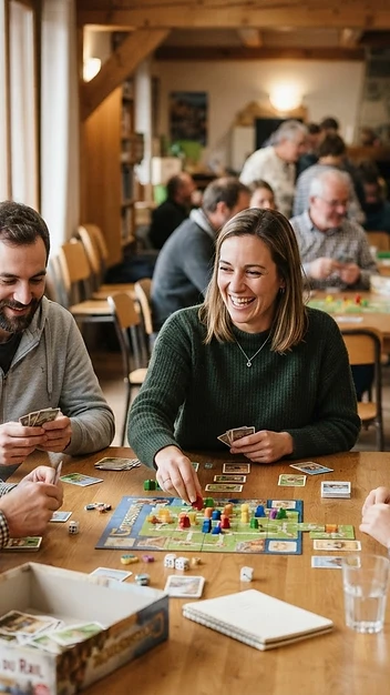 Illustration de Après-midi jeux