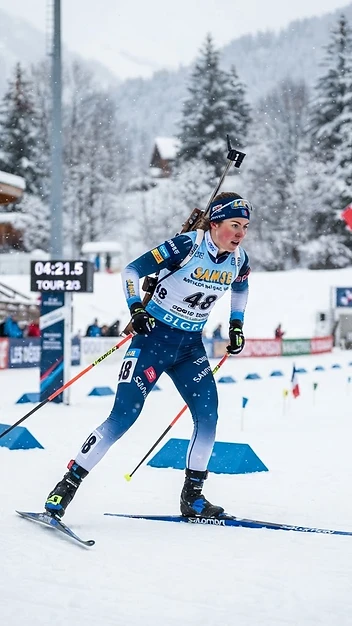 Illustration fidèle de SAMSE National Tour biathlon