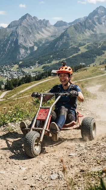 Mountain'Kart Valfréjus à Modane
