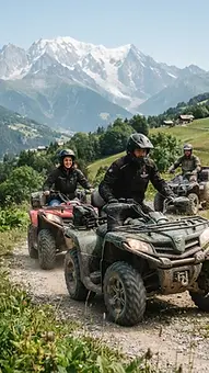 Haute-Savoie Quad à Praz-sur-Arly