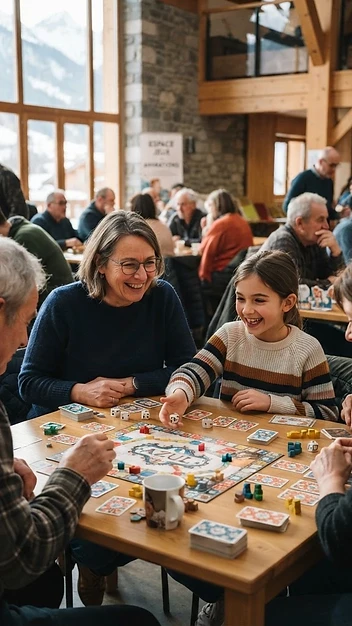 Illustration de Après-midi jeux