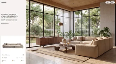 Home & Furniture Store template preview