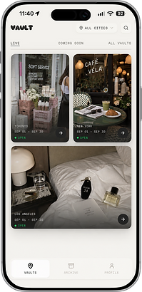 The VAULT app.