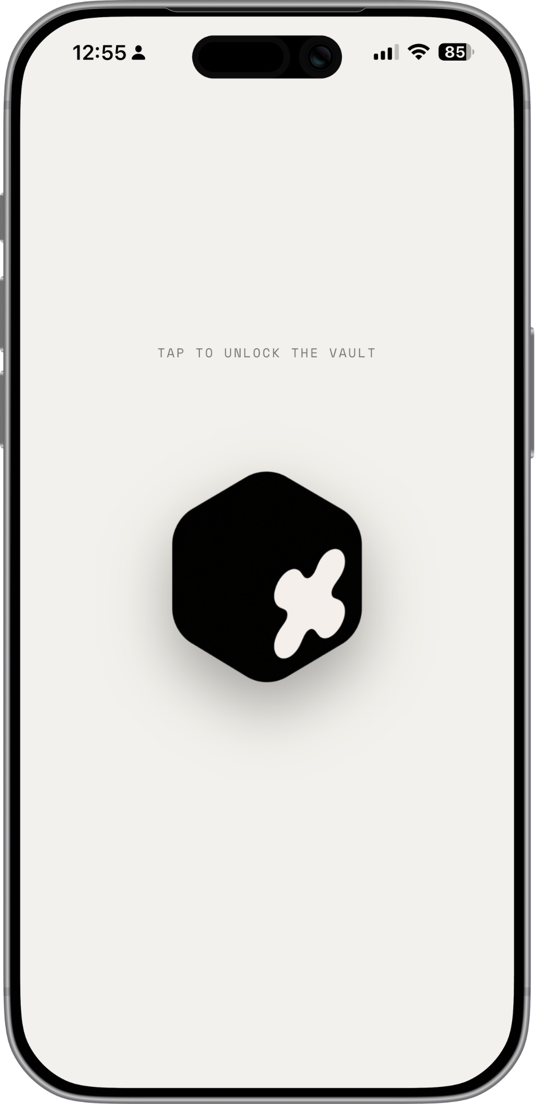 A VAULT brand reward pass on a participant's phone.