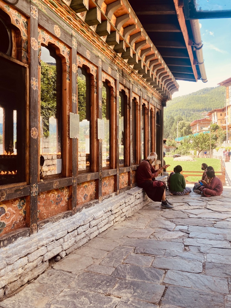 Bhutan temple detail