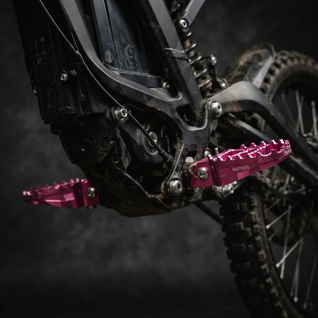 Pink Venom Foot Pegs