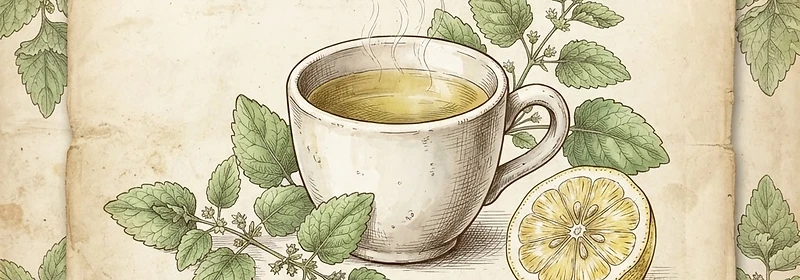 Lemon Balm Calm Tea