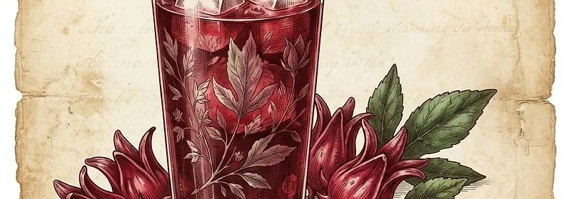 Agua de Jamaica (Hibiscus Iced Tea)