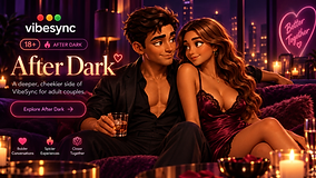 VibeSync After Dark couple artwork