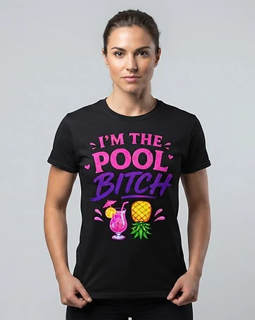 I'm The Pool Bitch – Tee & Tank