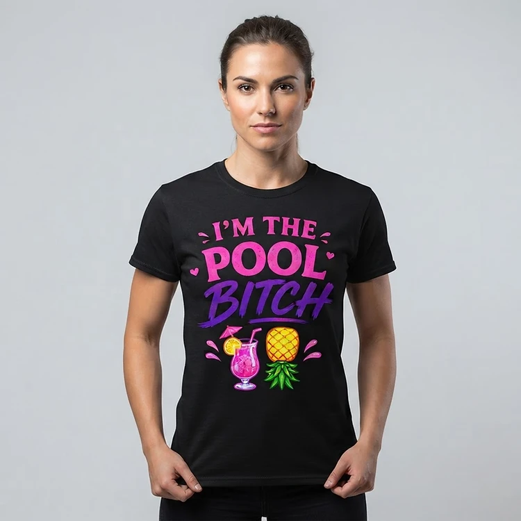 I'm The Pool Bitch – Tee & Tank