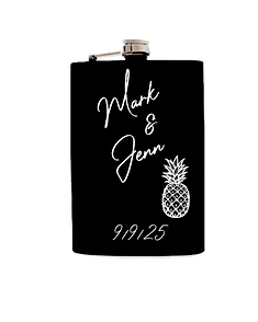 Custom Engraved Flask with Names – Swinger Lifestyle