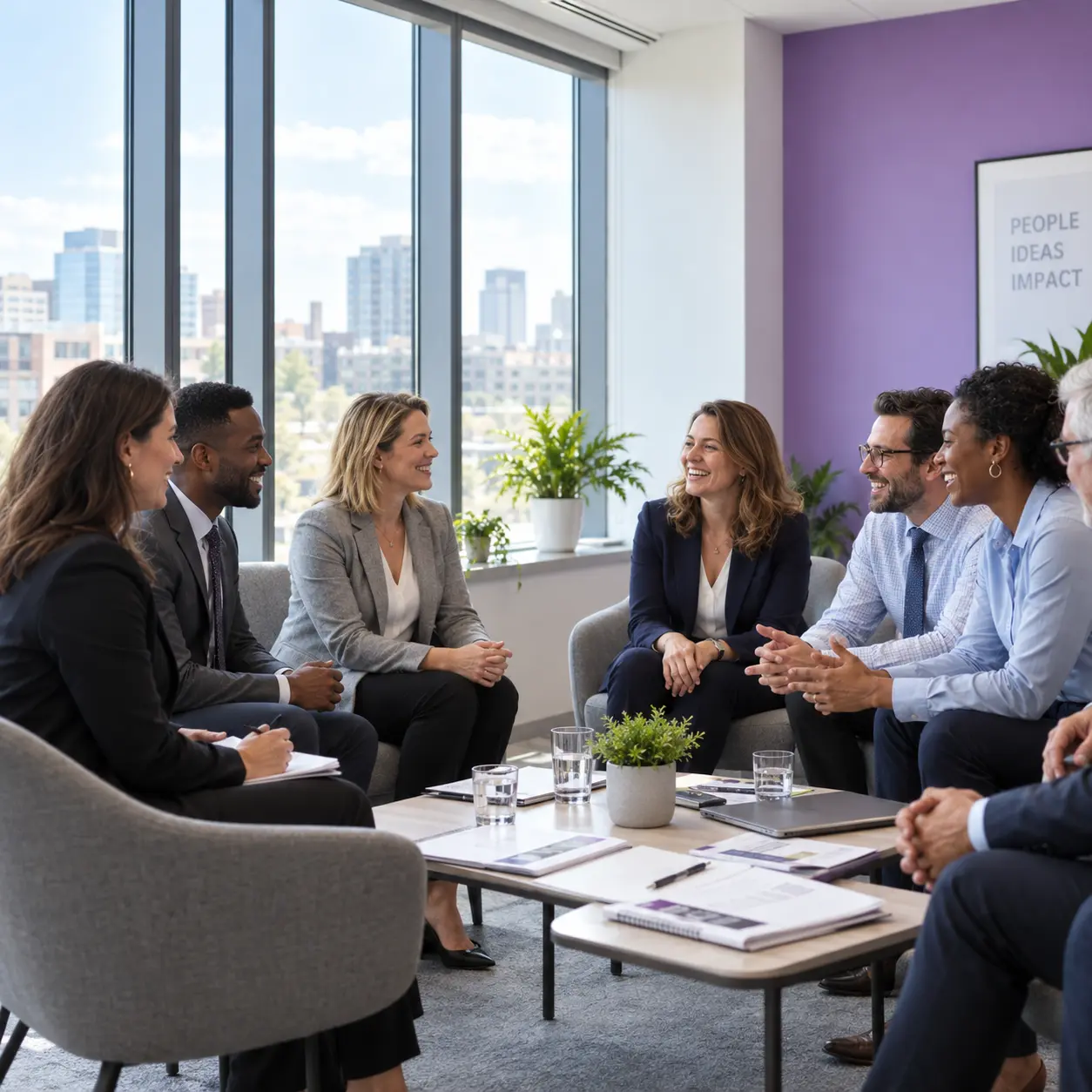 Leaders in conversation