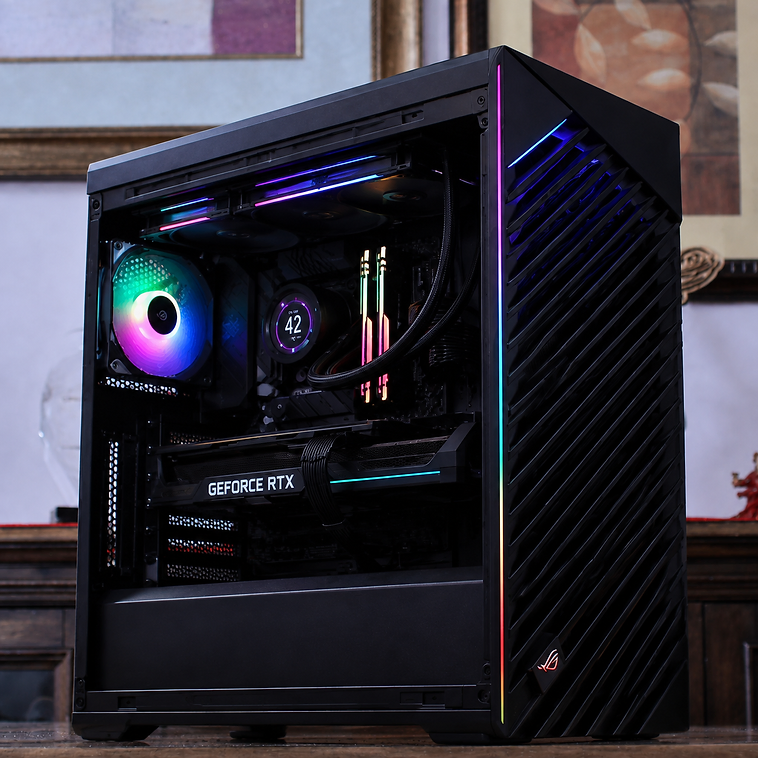 Internal components of a Horizon gaming PC