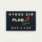 HYROX SIM finisher patch
