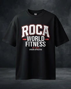 ROCA CORE ATHLETIC Longline Sports Bra - Black & Red
