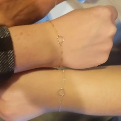 Permanent jewelry collection by Oh She Linked