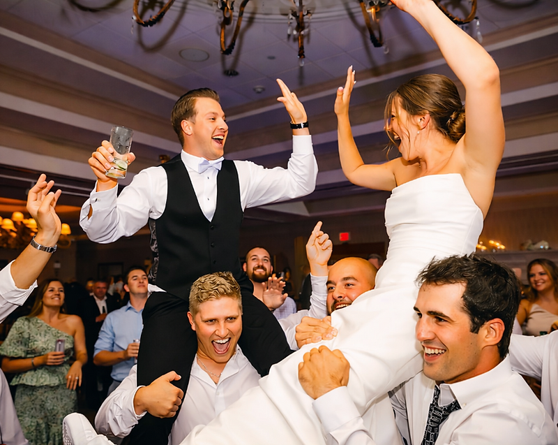 Luxury wedding celebration