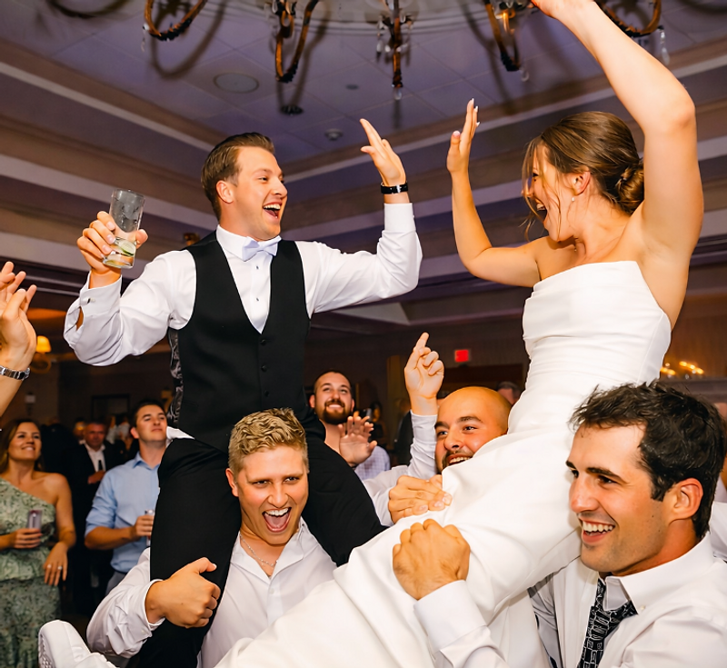 Luxury wedding celebration