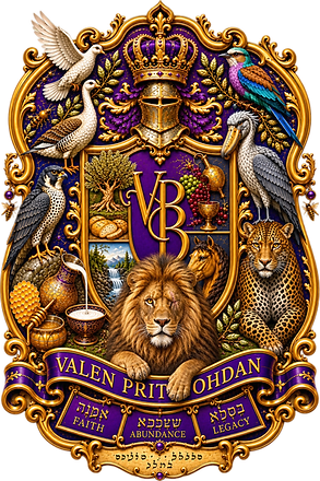 The Valen Prit Bohdan family crest