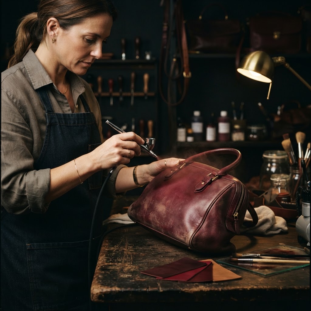 Leather Recolouring: Give Your Bag a New Life