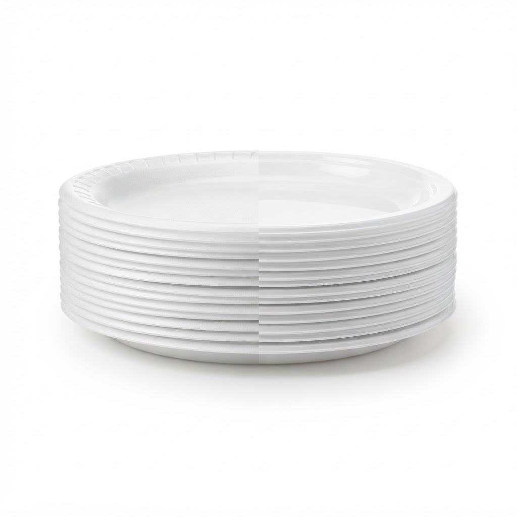 Foam Plate 9"