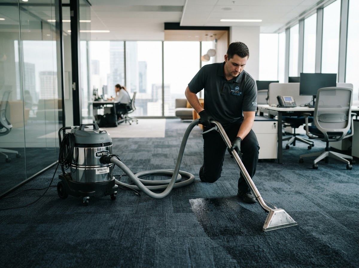 Carpet Deep Extraction commercial cleaning transformation East Midlands