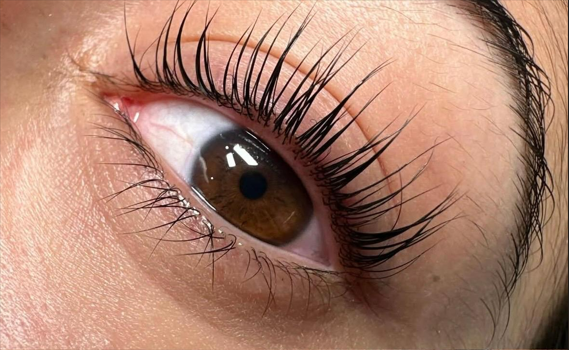 Korean Lash Lift — after