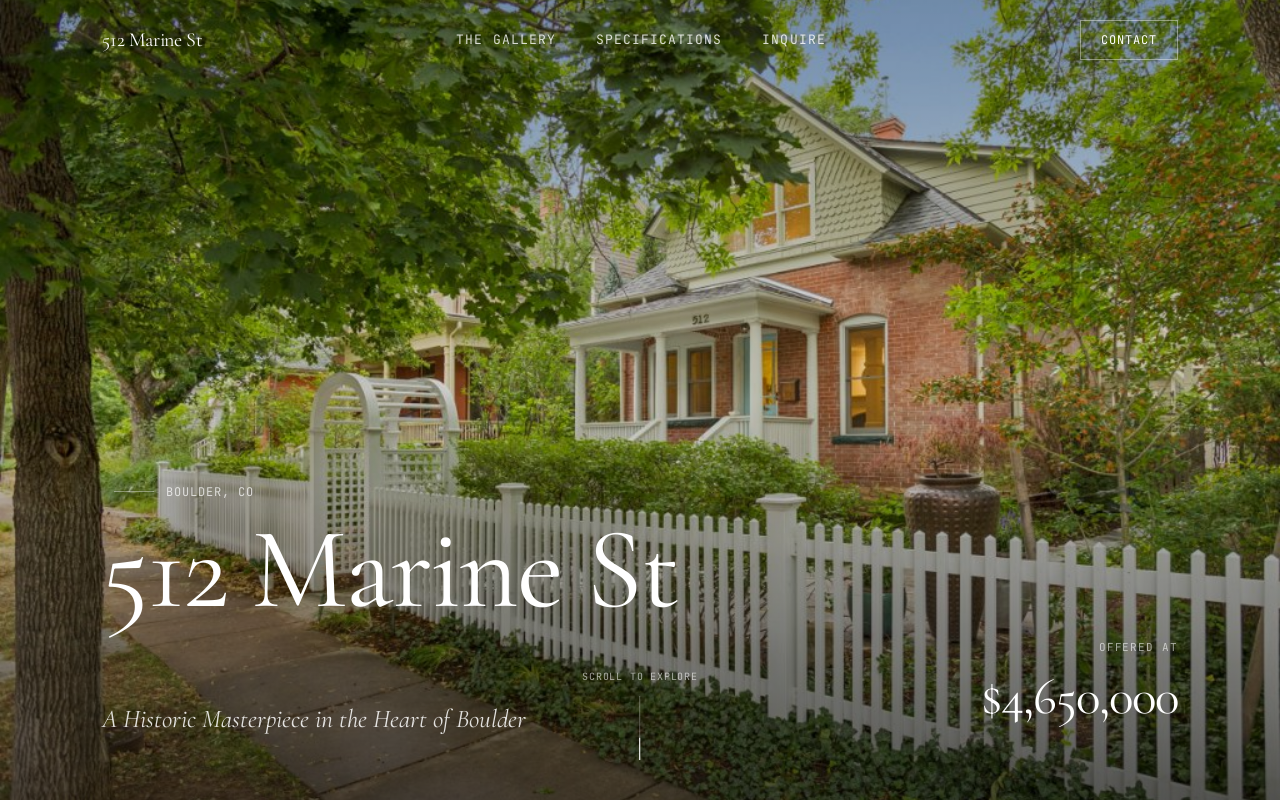 Property Listing Template template preview