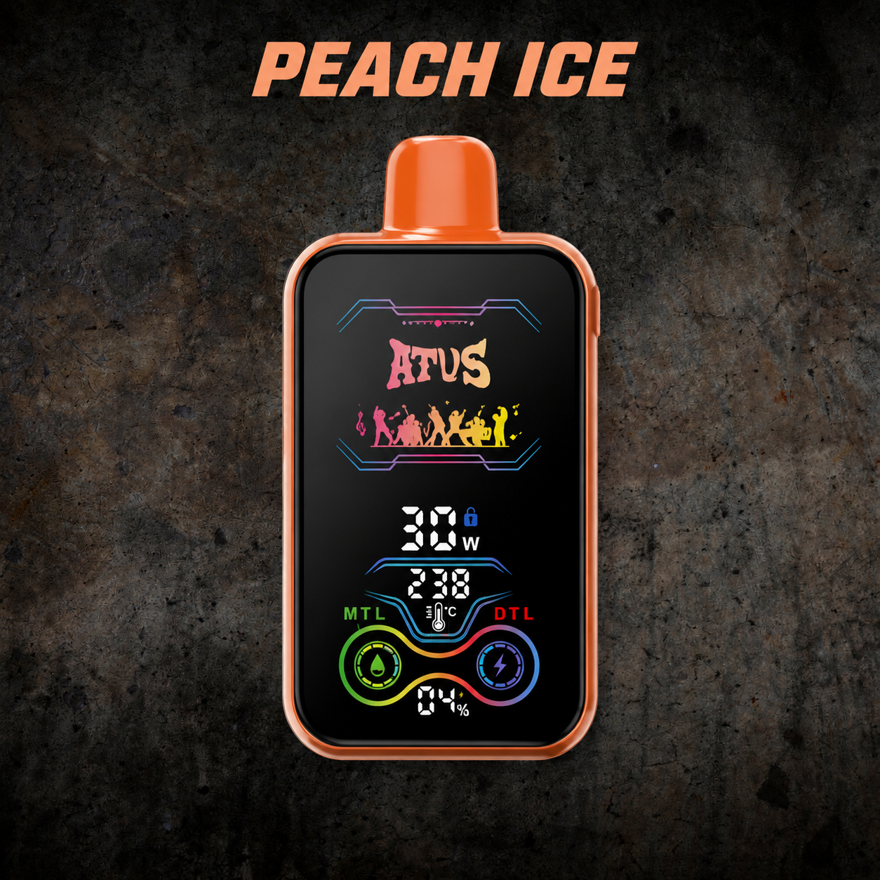 Atus 25000 PEACH ICE