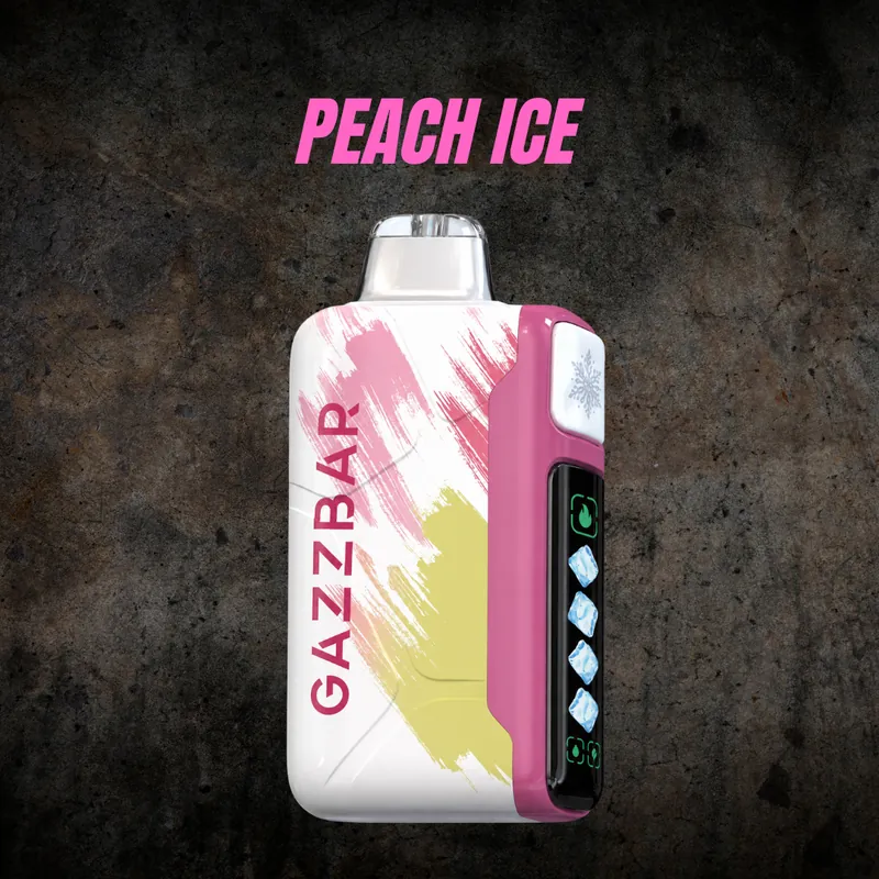 GAZZ BAR ICE GOD Peach Ice