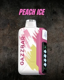 GAZZ BAR ICE GOD Peach Ice
