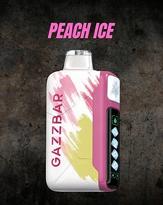GAZZ BAR ICE GOD Peach Ice
