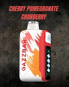 GAZZ BAR ICE GOD Cherry Pomegranate Cranberry
